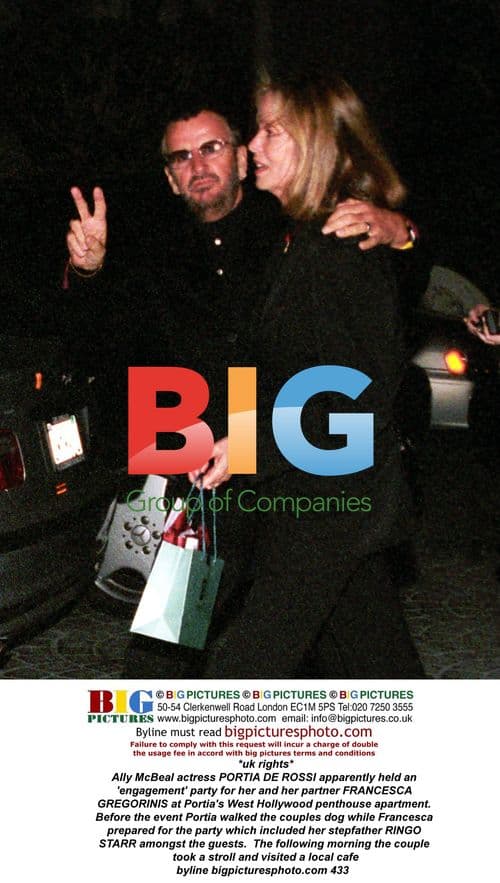 Portia de Rossi Celebrates 'Engagement' Party