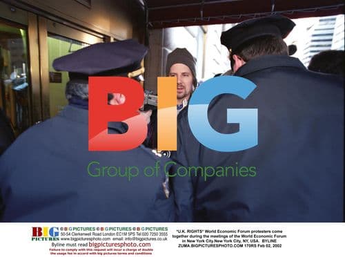 World Economic Forum protesters in New York City