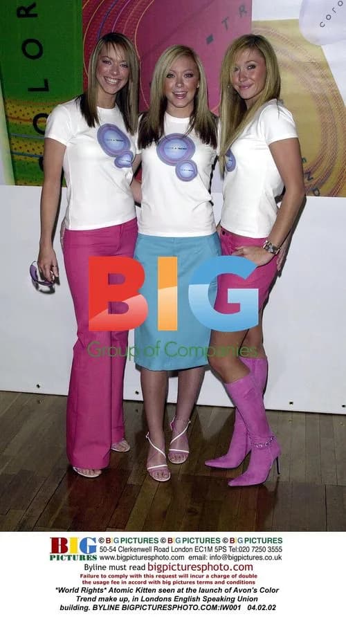 Atomic Kitten at Avon Color Trend Launch