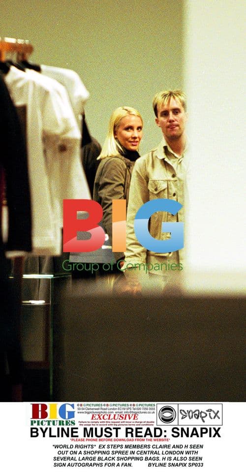 EX STEPS MEMBERS CLAIRE AND H SHOPPING IN LONDON
