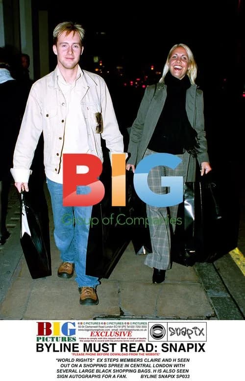 Ex-STEPS Members Claire and H Shopping in London