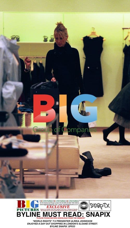 Ulrika Johnsson Shopping in London