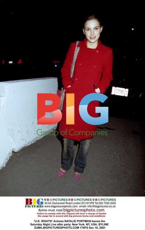 Natalie Portman Leaves SNL After Party