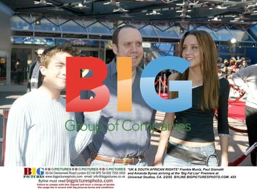 Frankie Muniz, Paul Giamatti, Amanda Bynes at 'Big Fat Liar' Premiere