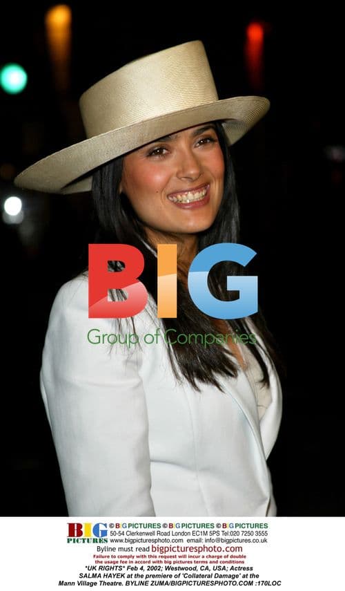 Salma Hayek at 'Collateral Damage' premiere