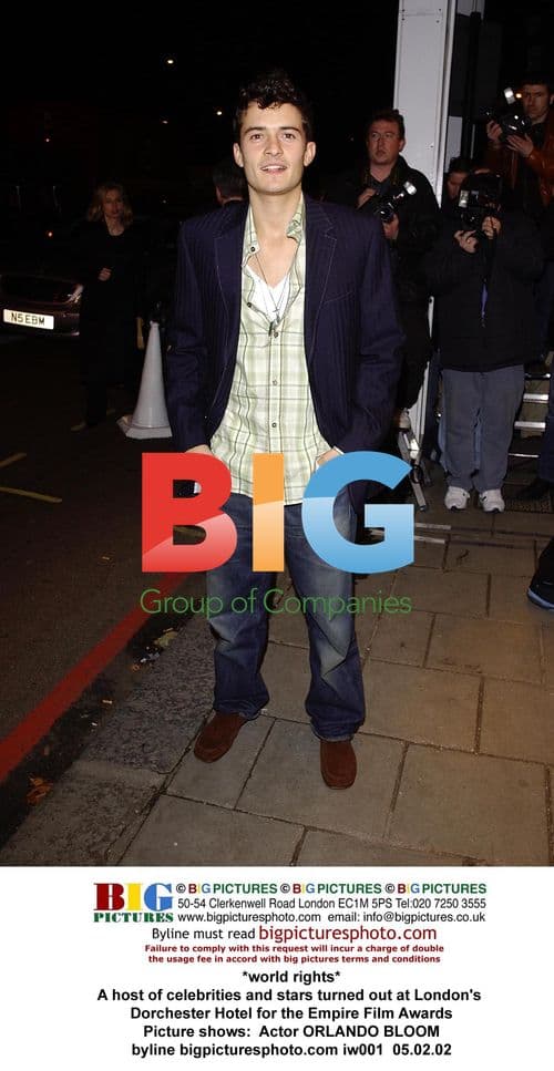 Orlando Bloom at Empire Film Awards