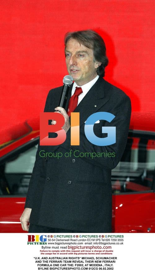 Michael Schumacher and Ferrari Reveal New F2002 Car