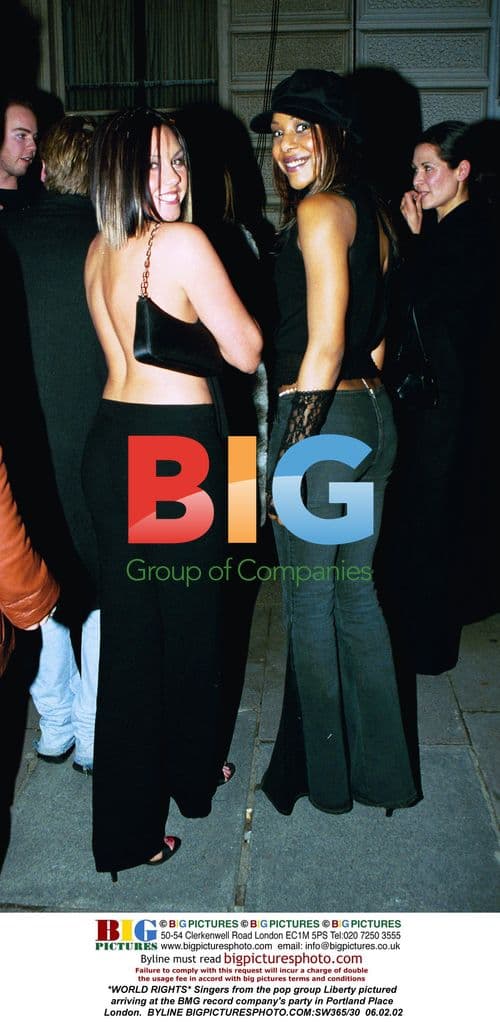 Liberty singers at BMG party in London