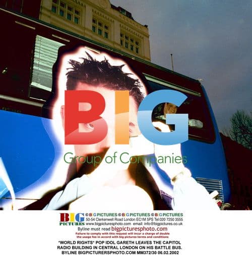 Pop Idol Gareth Leaves Capitol Radio