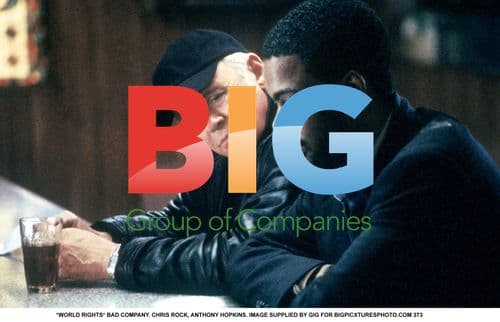 BAD COMPANY film still with Chris Rock and Anthony Hopkins