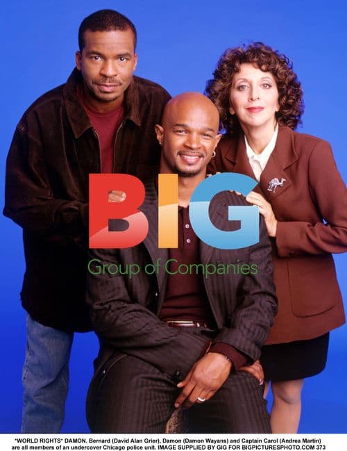 DAMON TV/Film Still with Chicago Undercover Cops