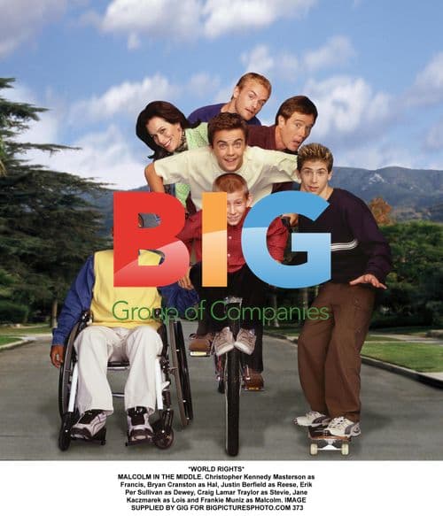 MALCOLM IN THE MIDDLE cast photo