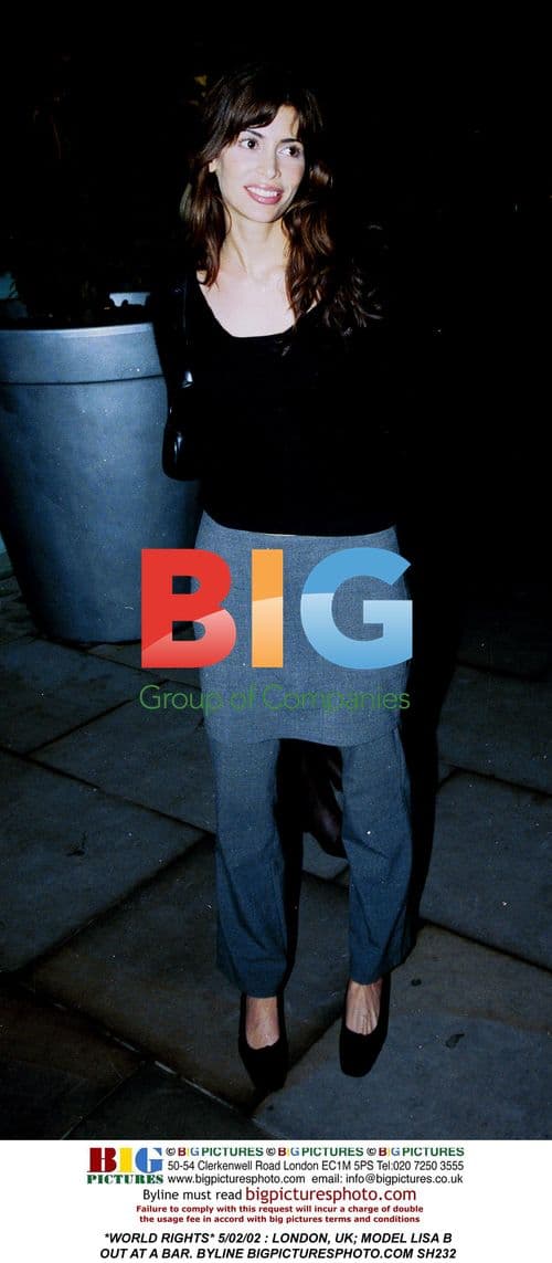 Model Lisa B Spotted at London Bar