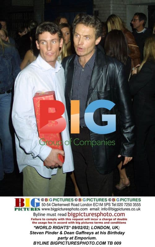 Steven Pinder & Dean Gaffney at Birthday Party