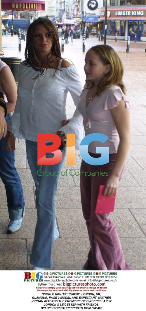 Jordan Attends 'Cinderella 2' Premiere in London