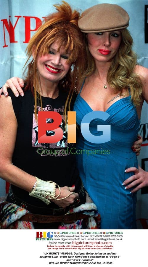 Betsy Johnson and Daughter at NY Post Event