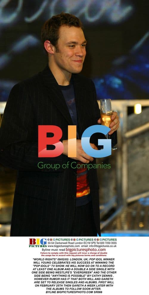 Will Young Celebrates 'Pop Idols' Win