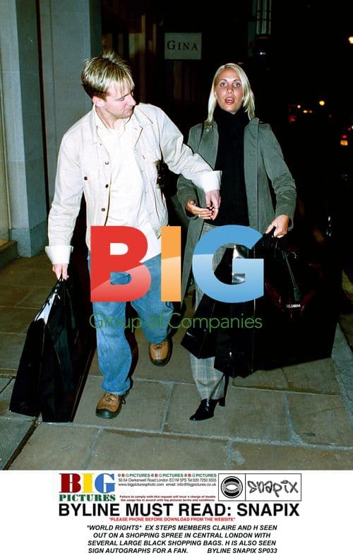 Ex-STEPS Members Claire and H Shopping in London