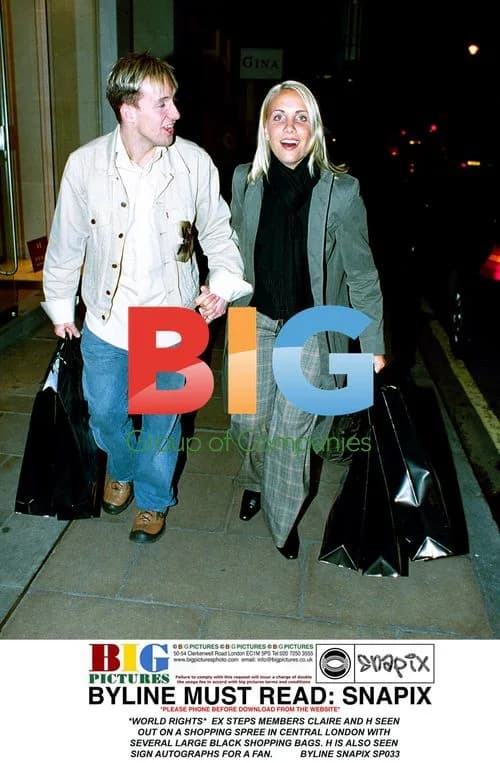 Ex Steps Members Claire and H Shopping in London