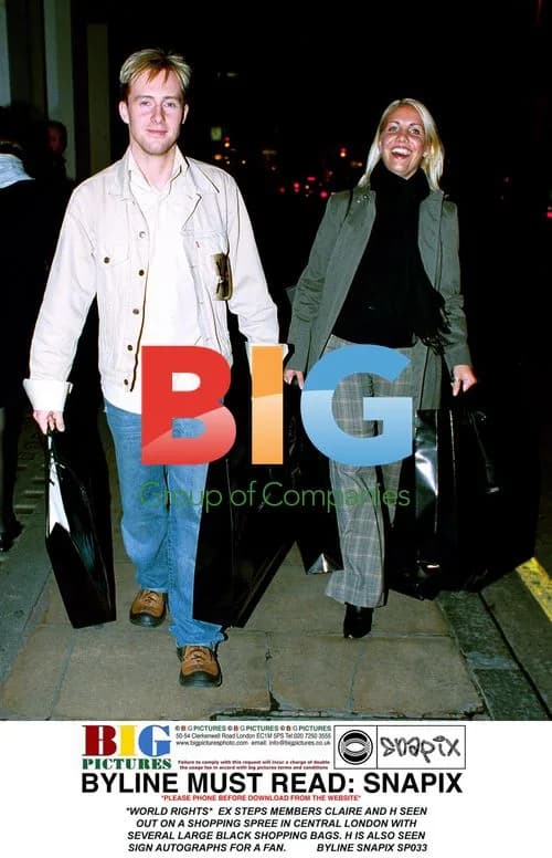 EX STEPS MEMBERS CLAIRE AND H SHOPPING IN LONDON