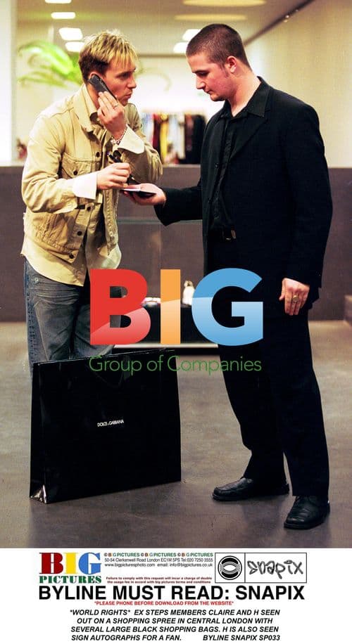 STEPS Members Claire and H Shopping in London