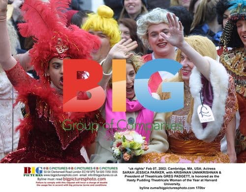 Sarah Jessica Parker Honored as Hasty Pudding Woman of the Year