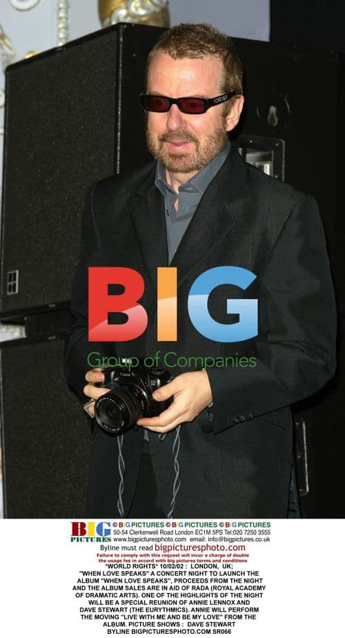 Dave Stewart at "When Love Speaks" Concert