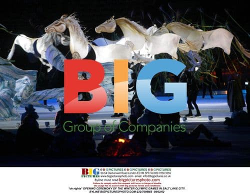 Winter Olympics Opening Ceremony in Salt Lake City