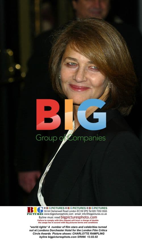 Charlotte Rampling at London Film Critics Circle Awards