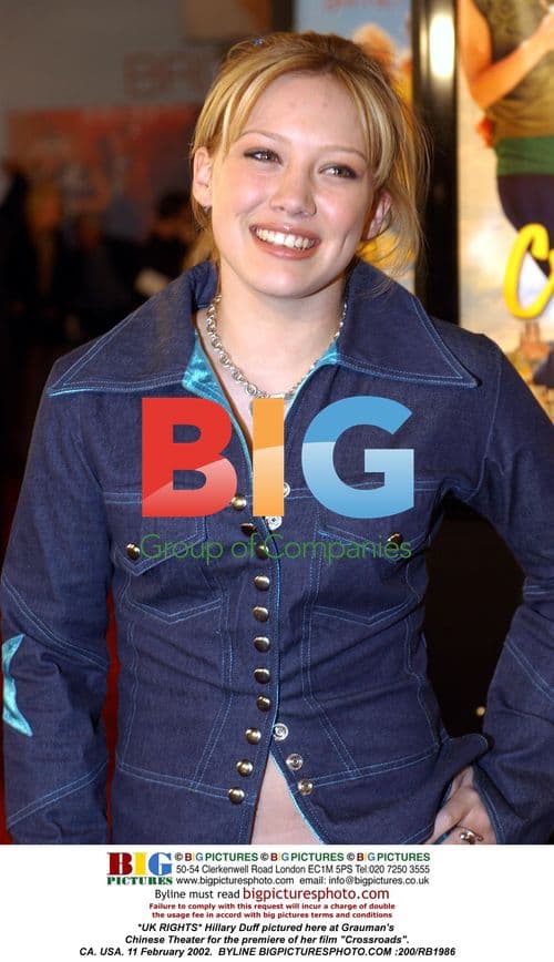 Hillary Duff at Crossroads Premiere