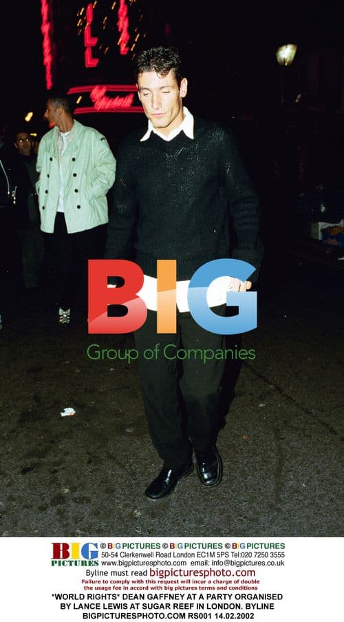 Dean Gaffney at Lance Lewis Party in London