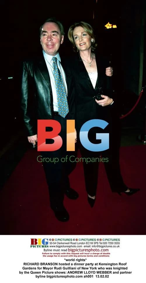Richard Branson Hosts Dinner for Rudi Giuliani