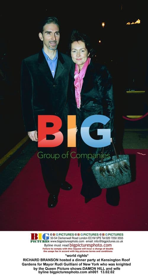 Branson hosts dinner for knighted Giuliani