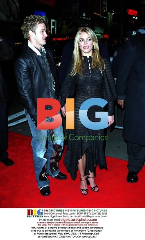 Britney Spears and Justin Timberlake at "Crossroads" Release