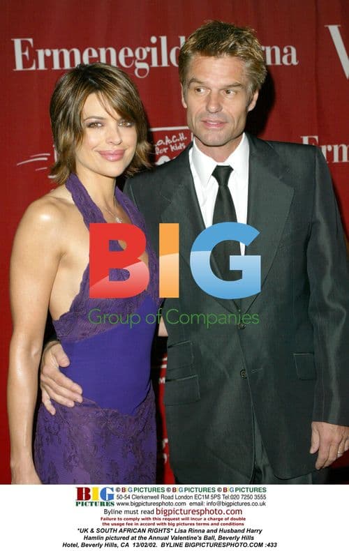 Lisa Rinna and Husband Harry Hamlin at Annual Valentine's Ball
