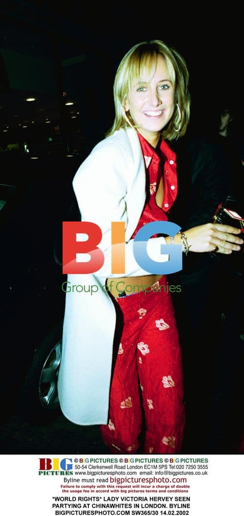 Lady Victoria Hervey Partying in London