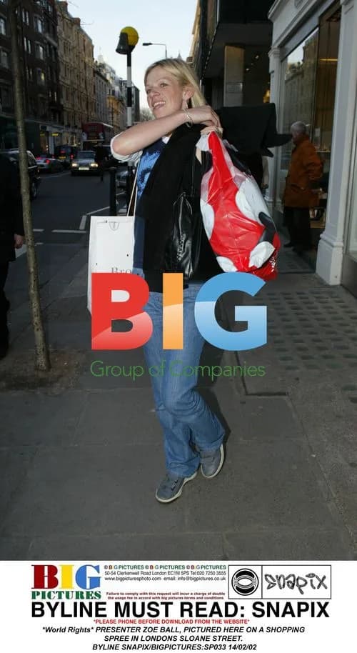 Zoe Ball on Shopping Spree in London