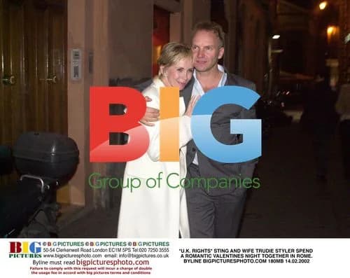 Sting and Trudie Styler's Romantic Valentine's Night in Rome