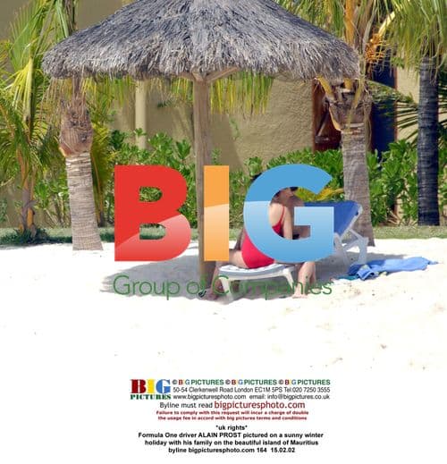 Alain Prost's Winter Vacation in Mauritius