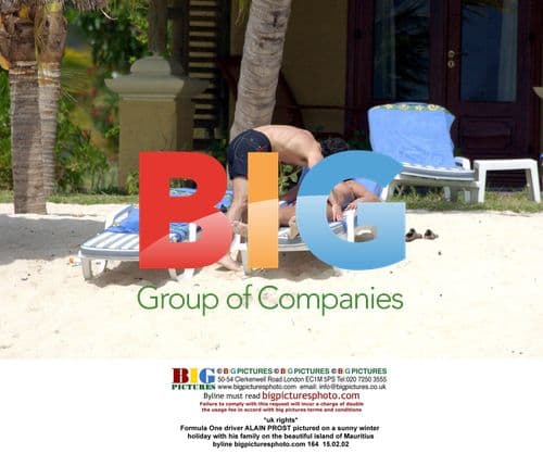 Alain Prost's Winter Holiday in Mauritius