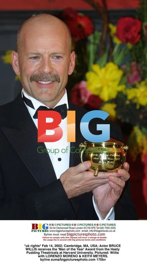 Bruce Willis Receives 'Man of the Year' Award