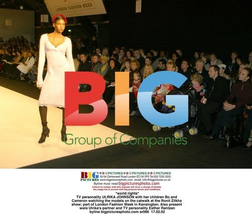 Ulrika Johnson at London Fashion Week