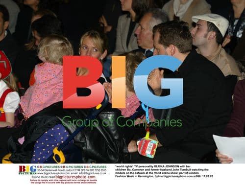 Ulrika Johnson at London Fashion Week