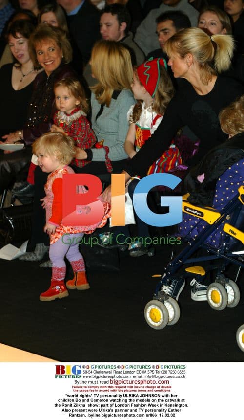 Ulrika Johnson at London Fashion Week