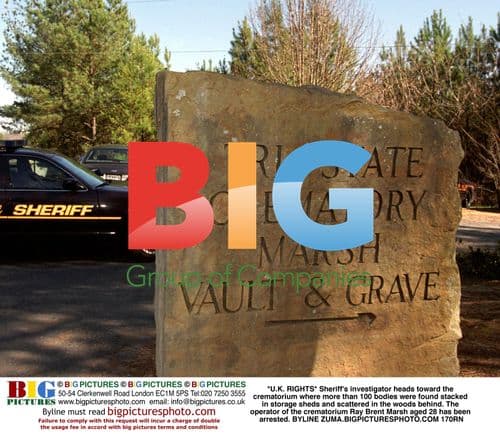 Sheriff's Investigator at Crematorium