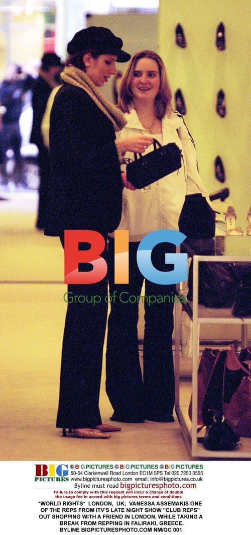 Vanessa Assemakis Shopping in London