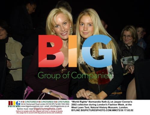 Normandie Keth at Jasper Conran's 2002 Collection