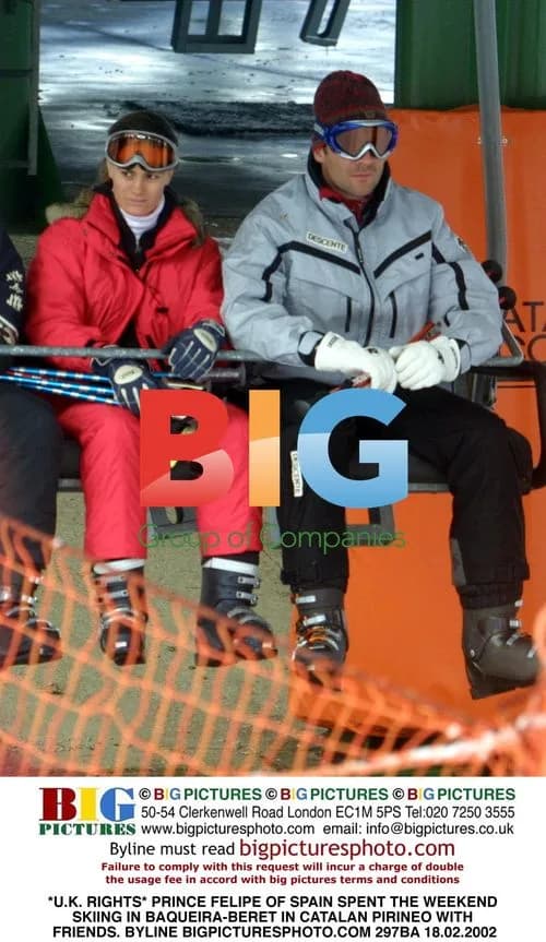 Prince Felipe of Spain Skis in Baqueira-Beret