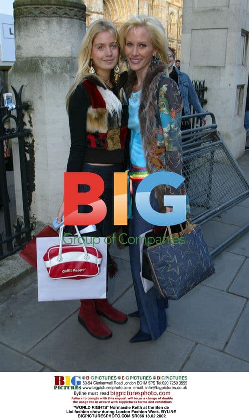 Normandie Keith at Ben de Lisi Fashion Show