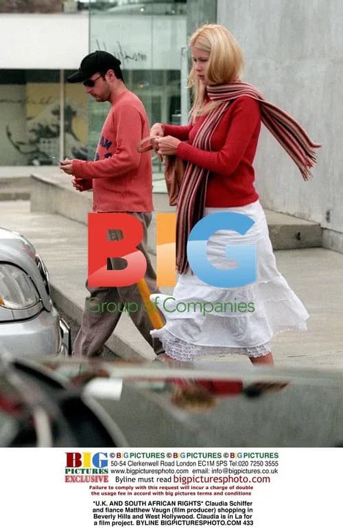 Claudia Schiffer and Matthew Vaughn Shopping in LA